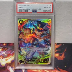 Sabo OP07-118 SEC 500 Years in the Future - ONE PIECE Card Game English PSA 10 - Image 1