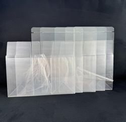 Plastic Pokemon Booster Box Case Protectors (x5) PVC Display *No Booster Box* - Image 2