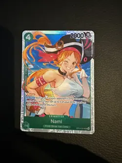 Nami The Azure Sea's Seven OP14-031 Foil SR NM - Image 1