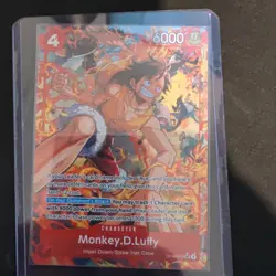 OP16-015 Monkey D Luffy ALT ART One Piece TCG The Time of Battle English SR - Image 4