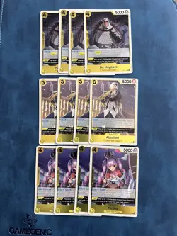 One Piece TCG Gecko Moria OP14 104 SR NM + Perona, Absalom And Hogback PLAYSET - Image 2