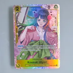 Bandai ONE PIECE Card Game Kouzuki Hiyori OP06-106 SR Alt Art Foil English - Image 1