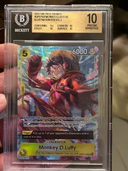 2025 One Piece Card Game Promos Monkey.D.Luffy SR #OP07109 /(Illustration BGS 10 - Image 1