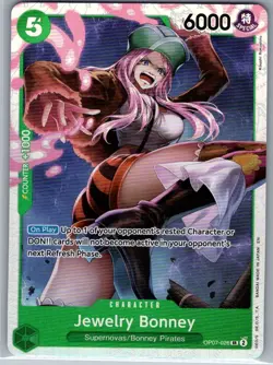 Jewelry Bonney OP07-026 SR 500 Years in the Future - One Piece Card - NM - Image 1