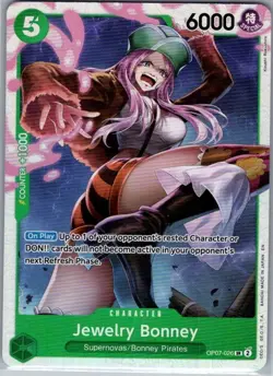 Jewelry Bonney OP07-026 SR 500 Years in the Future - One Piece Card - NM - Image 1