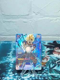 Son Goku FB08-007 SR☆ ALT ART Dragon Ball Super Fusion World Saiyan's Pride *NM* - Image 1