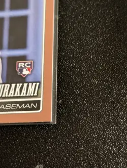 2026 Topps Series 2 Rookie Gold 580/2026 Munetaka Murakami RC Chicago White Sox - Image 4