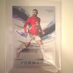 Futera Incredible Series 2 Forward Mohamed Salah Egypt IB204 06/27 Serial - Image 1