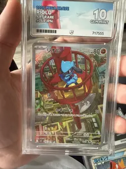 Pokemon TCG Riolu 068/063 Mega Brave Ace 10 - Image 1