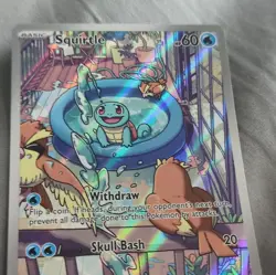 The Pokemon Company Squirtle Sv07 Stellar Crown 148/142 IR Holo 60HP Basic EN - Image 1