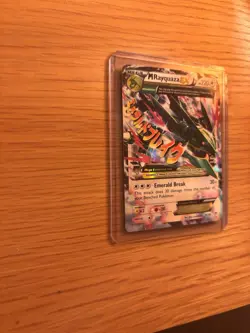 Pokemon TCG M Rayquaza EX 76/108 XY Mega EX Ultra Rare Holo EN - Image 3