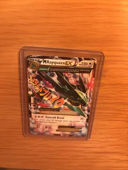 Pokemon TCG M Rayquaza EX 76/108 XY Mega EX Ultra Rare Holo EN - Image 4