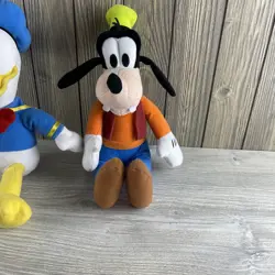 Disney Goofy And Donald Duck Plush Stuffed Animals Toy Lot Of 2 - Image 2