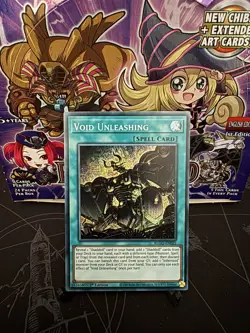 BLGG-EN025 Void Unleashing : Secret Rare Card : 1st Edition : YuGiOh TCG - Image 1