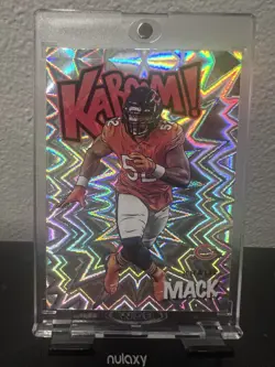 2021 Panini Absolute - Kaboom! Khalil Mack #K5 Case Hit SSP Chicago Bears - Image 1