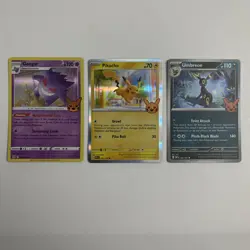 Pokemon TCG Gengar Pikachu Umbreon Bundle From Trick Or Trade - Image 1
