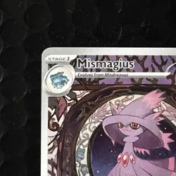 Pokemon TCG Mismagius 212/193 Paldea Evolved Illustration Rare Card NM Condition - Image 3