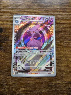 Pokemon TCG Mismagius 212/193 Paldea Evolved Illustration Rare Card NM Condition - Image 1