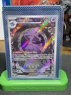Pokemon Card - Mismagius – 212/193 Paldea Evolved Illustration Rare TCG 2023 - Image 1