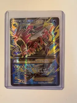 Pokemon M Gyarados EX Full Art Holo Card 115/122 Breakpoint Ultra Rare MP - Image 1