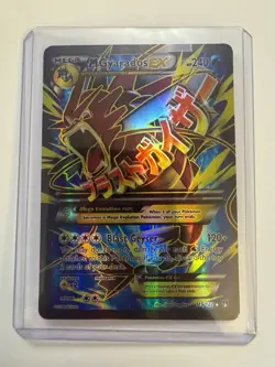 Pokemon XY | Breakpoint | M Gyarados EX Full Art Holo Ultra Rare Card | 115/122 - Image 1