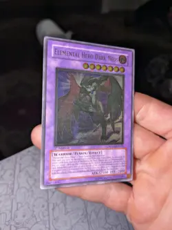 Yu-Gi-Oh! Elemental Hero Dark Neos POTD-en033 Ultimate Rare 1st Edition - Image 2
