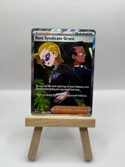 Rust Syndicate Grunt Holo Ultra Rare ME05: Pitch Black 112/084 NM - Image 1