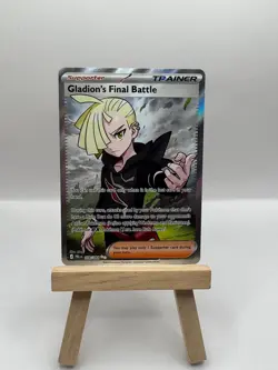 Gladion's Final Battle Holo Ultra Rare ME05: Pitch Black 108/084 NM - Image 1