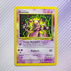 Mewtwo Black Star Promo 14 WOTC 1999-2000 Pokemon TCG Card Vintage Rare - Image 1