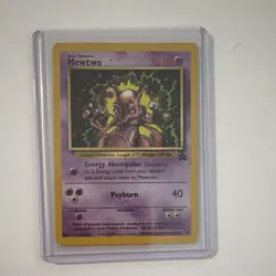 Mewtwo Black Star Promo 14 WOTC 1999-2000 Pokemon TCG Card Vintage Rare - Image 1
