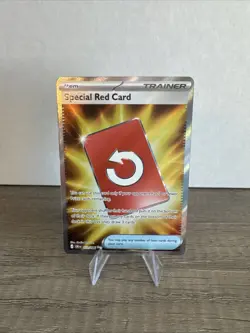 Special Red Card 113/086 Chaos Rising Full Art Near Mint Condition - Image 1