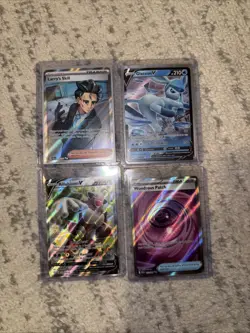Pokemon Card TCG Lot 8 Full Art Ex, Trainer, V - Image 3