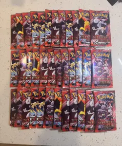Pokemon Destined Rivals Booster Packs - Lot Of 36 - Booster Box Equivalent New - Image 1
