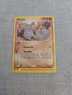 Phanpy 62/109 EX Ruby & Sapphire Common 2003 English Pokemon Nintendo - Image 1