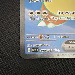 Kangaskhan ex 190/165 Ultra Rare Holo SV151 English Pokemon TCG - Image 4