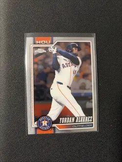 Yordan Alvarez 2026 Topps Chrome Card #3 Houston Astros - Image 1