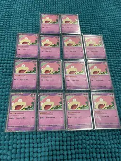 Pokemon TCG-PITCH PLACK SET-LOT OF 14 SLOWPOKE SINGLE PACK BLISTER PROMOS-AS IS - Image 1
