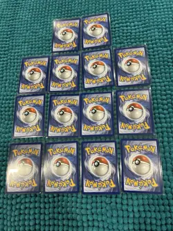 Pokemon TCG-PITCH PLACK SET-LOT OF 14 SLOWPOKE SINGLE PACK BLISTER PROMOS-AS IS - Image 2