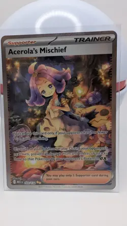 Acerola's Mischief SIR: Mega Evolutions 183/132 Pokemon TCG - Image 1