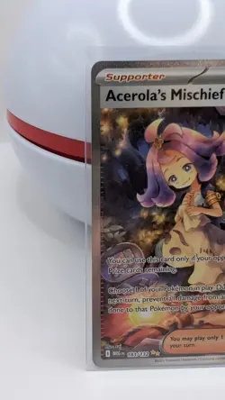 Acerola's Mischief SIR: Mega Evolutions 183/132 Pokemon TCG - Image 3