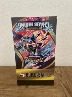POKEMON Mega Evolution CHAOS RISING BUILD AND BATTLE DISPLAY BOX 10 ct Sealed - Image 1