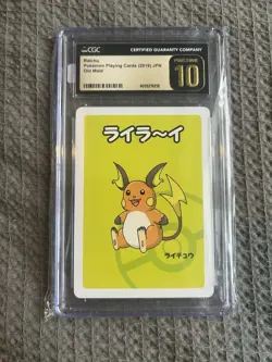 Pokemon Old Maid Cgc Pristine 10 Bundle - 4 Slabs - Gengar, Mew, Raichu, Meowth - Image 4