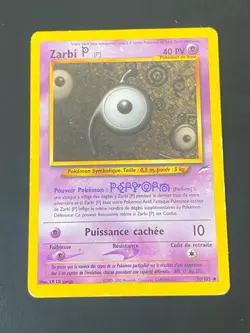 CARTE POKEMON ZARBI P 58/105 FR UNCO WIZARDS NEO DESTINY - BE/TBE - Image 1