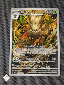 Shiftry 163/162 - Temporal Forces Illustration Rare Pokemon TCG NM - Image 1