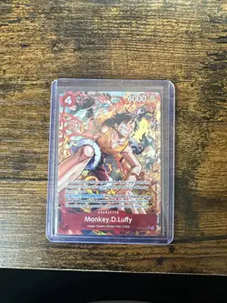 Monkey D. Luffy - OP16-015 - SR Alt /Alternate Art - The Time Of Battle - NM - Image 1
