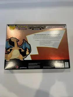 Pokemon Celebrations Lance's Charizard V Box New Sealed! With Evolving Skies! 820650101625 - Image 3