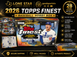 2026 Topps Finest Baseball Hobby Box Factory Sealed 2 Chrome Autos Per Box - Image 1