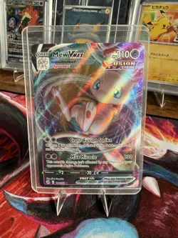 Mew VMAX 114/264 Swsh08: Fusion Strike Holo NM Pokemon TCG - Image 1