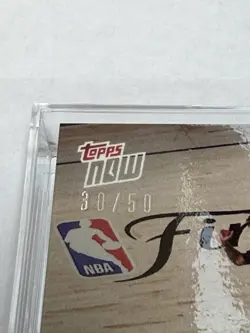 2025-26 NBA Finals Topps Now #336 OG Anunoby Gold Foil 30 / 50 New York Knicks - Image 2
