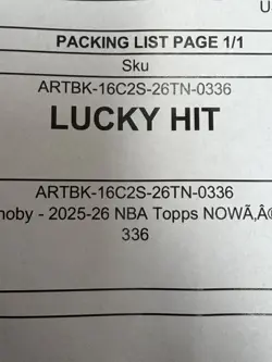 2025-26 NBA Finals Topps Now #336 OG Anunoby Gold Foil 30 / 50 New York Knicks - Image 4